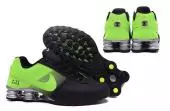 running nike shox deliver chaussures fashion trend green